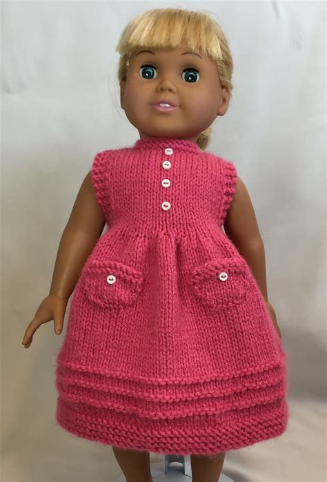 Days Of The Week Dresses Instant Download Pattern For 18 Inch Dolls