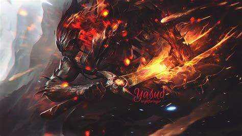 Nightbringer Yasuo Wallpapers And Fan Arts League Of Legends Lol Stats