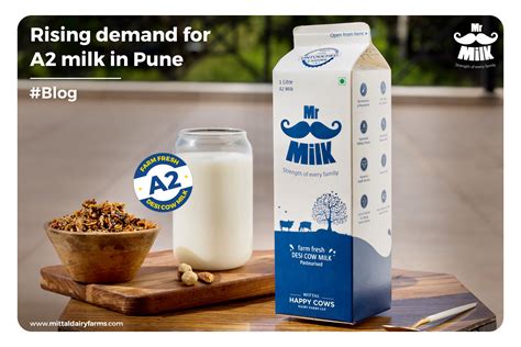 Desi A2 Milk In Punepcmc Rising Demand For Mr Milk