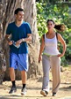 Jennifer Love Hewitt et Brian Hallisay font du sport du côté de Santa ...