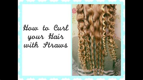 When we want to find out how to curl short hair, the only things we come across while searching are lots of either unaffordable or complicated ideas. How To Curl Your Hair With Straws ( Heatless ) | Haley ...