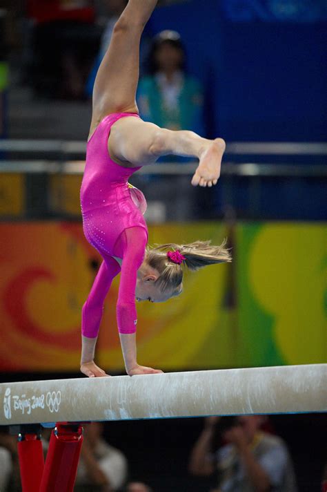 Nastia Liukin Fitness Jobs Gymnastics Poses Nastia Liukin