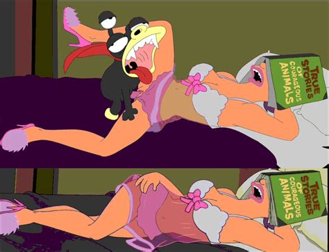 Post 2050831 Animated Futurama Nibbler Turanga Leela