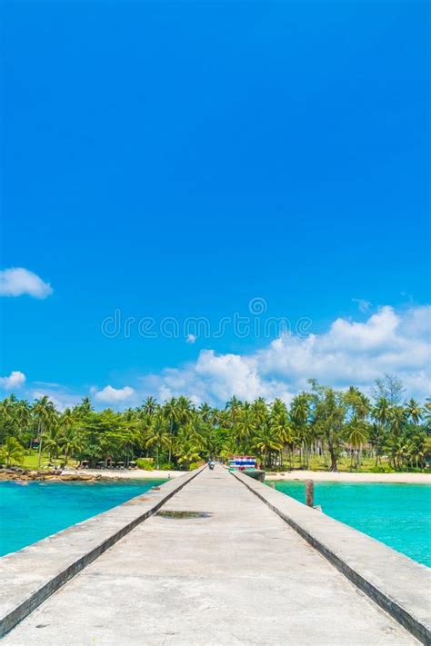 Beautiful Tropical Beach And Sea Stock Image Image Of Palm Lagoon