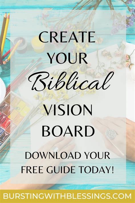 Free Guide To Create A Spiritual Vision Board Spiritual Vision Board