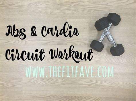 Abs And Cardio Circuit Workout Bess Harrington Carter