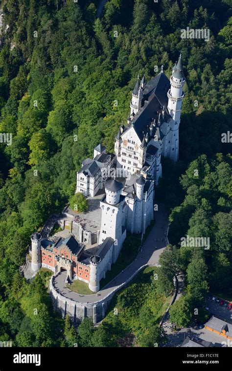 Neuschwanstein Castle Aerial