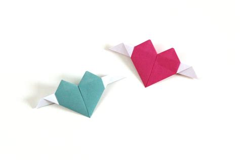 Origami Heart With Wings — Gathering Beauty