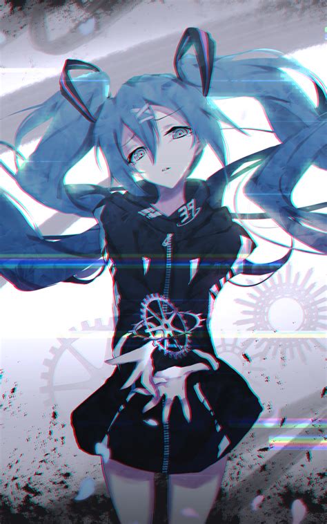 Download 1200x1920 Vocaloid Twintails Hatsune Miku Wallpapers For