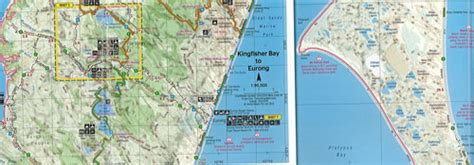 Kgari Fraser Island Map Hema Map Of Kgari Fraser Island