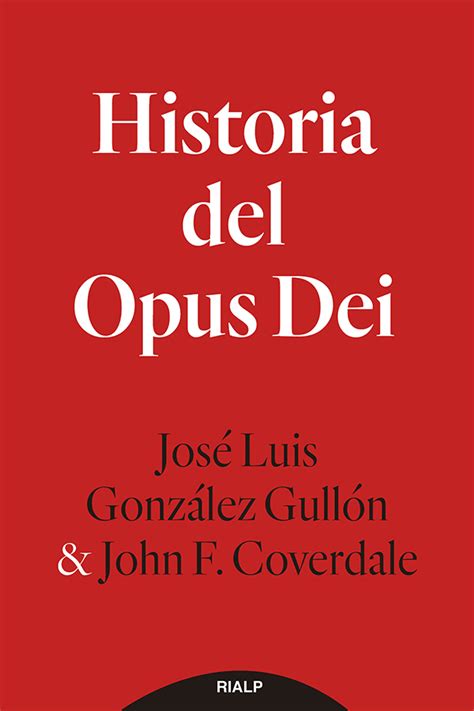 Historia Del Opus Dei Librería Cecadi