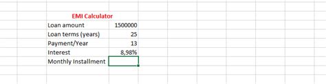 You can calculate your home loan emi using a simple excel formula. GmailInside: how to calculate emi formula how to calculate ...