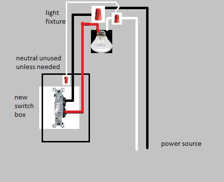 If you have any questions, leave them in the comments below. electrical - How do I connect a light to a switch when the light receives power first? - Home ...