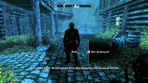 I've already played through skyrim on the ps3. Skyrim Dawnguard DLC - How to Initiate the Dawnguard Quest - YouTube