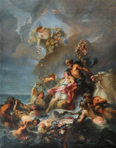 Gabriel Francois Doyen The Triumph Of Amphitrite 1768 Renaissance