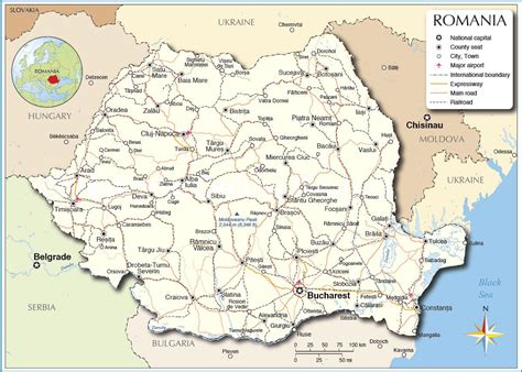 Carte De La Roumanie Plusieurs Cartes Du Pays Villes Politique