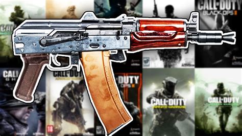 The Evolution Of The Ak74u In Every Call Of Duty Youtube