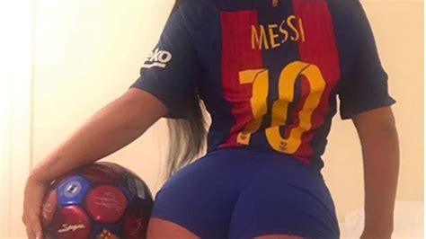 Miss Bum Bum Volvió A Apoyar A Messi Y Anticipó Que Llega A Los 500 Goles En El Clásico Goal