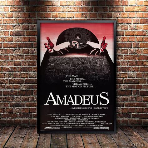 Amadeus Movie Posters From Movie Poster Shop Movie Posters Amadeus