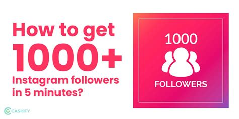 Get 1000 Free Instagram Followers In 5 Minutes Here S How Cashify Blog