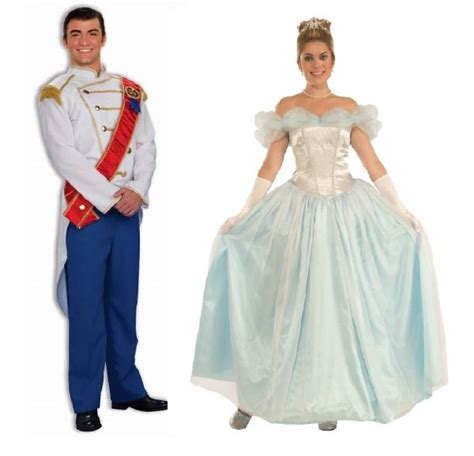 Happily Ever After Prince Charming And Princess Couples Costumes This