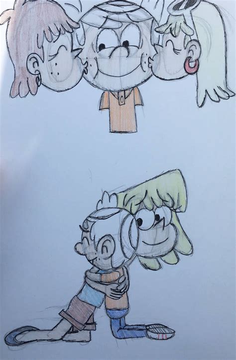 Lincoln Luna Leni And Lori Loud By Admiraldt8 On Deviantart