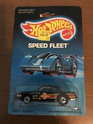 Hot Wheels Black Chevy Stocker W Bw Wheels Speed Fleet Series My XXX