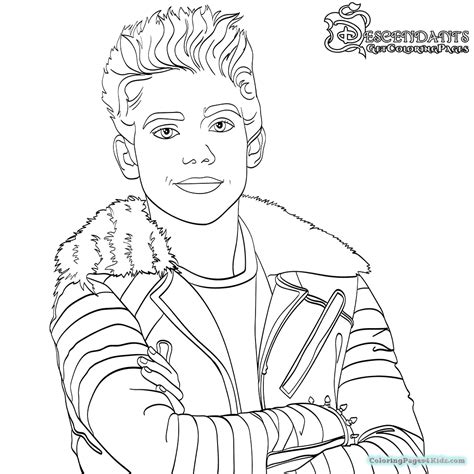 Disney Descendants Evie Coloring Pages at GetColorings.com | Free