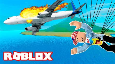 УБЕЖАТЬ ИЗ ПАДАЮЩЕГО САМОЛЕТА В РОБЛОКС Roblox Escape The Plane Crash Obby Youtube