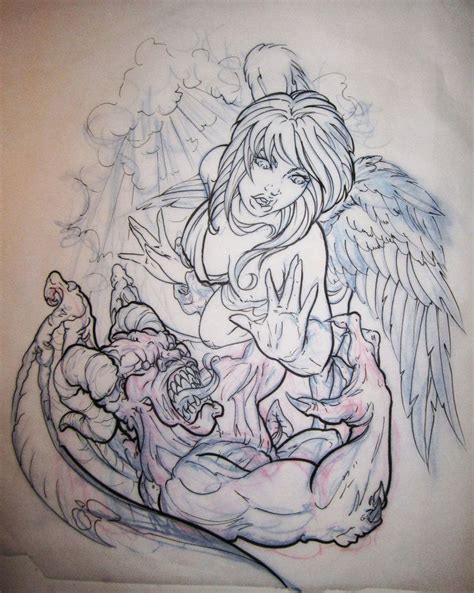 Pin By Mj Unhinged On Tatto Demon Drawings Drawings Demon Tattoo