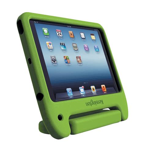 K67795eu Kensington Safegrip Rugged Padded Case Green For Ipad Mini