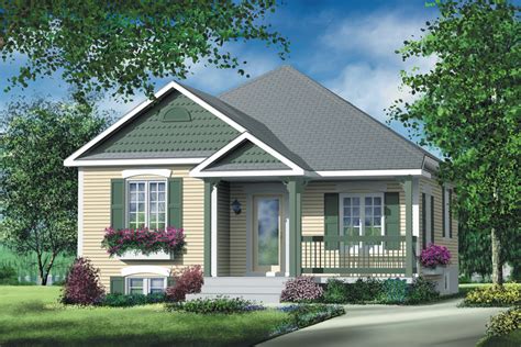 Simple Two Bedroom Cottage 80363pm Architectural