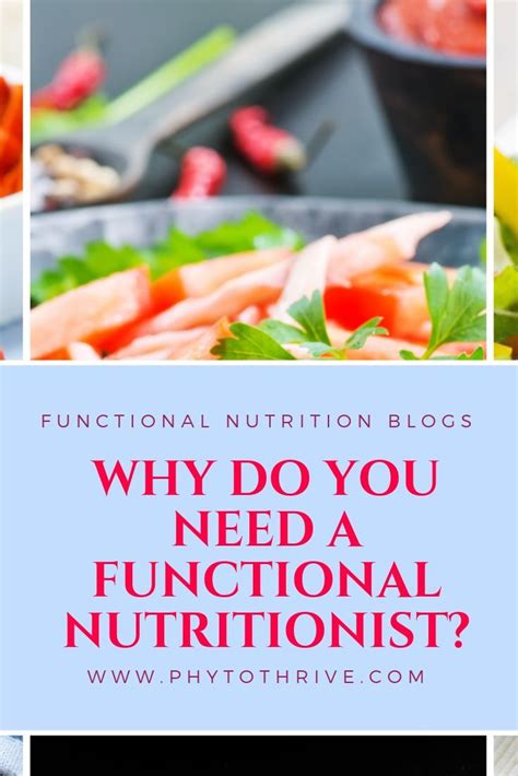 Why Do You Need A Functional Medicine Nutritionist Phytothrive