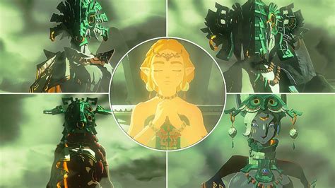 All Sages From The Past The Legend Of Zelda Tears Of The Kingdom
