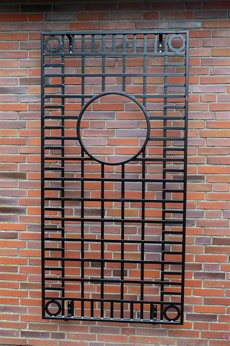 Neogothic Wall Trellis With Unusual Design Perfect For