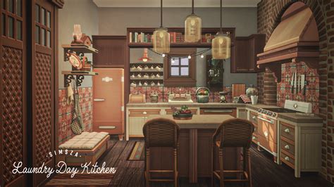 Laundry Day Kitchen From Simsza 6 New Add Ons For The Sims 4 Laundry