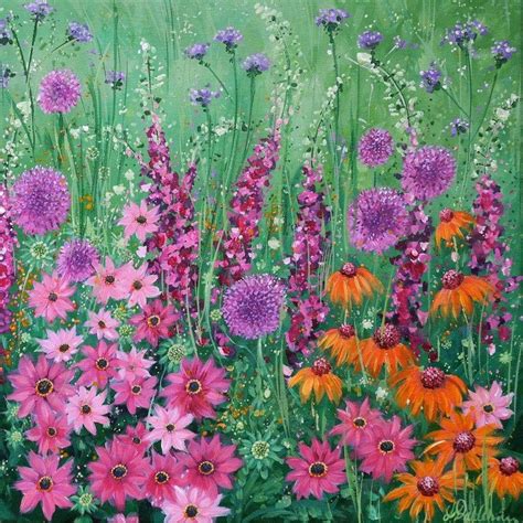 Original Canvas Painting Simple Acrylic Paintings Floral Painting