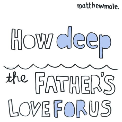 how deep the father s love lyrics