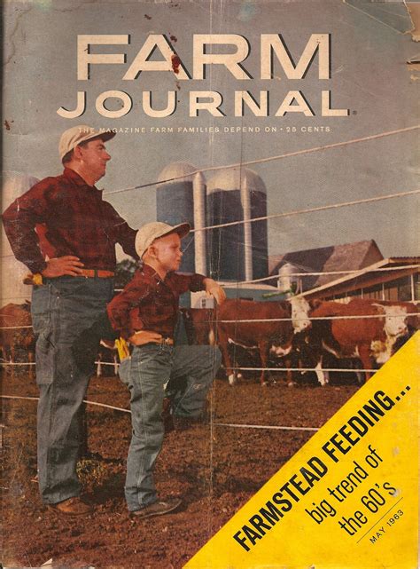 Farm Journal 1963 Some Of Dad S Reading Material Farm Day Farm