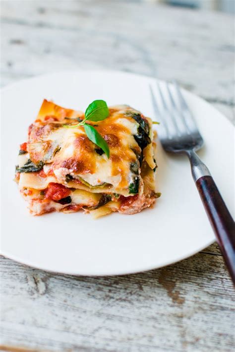 Light Spinach And Ricotta Lasagna Pretty Simple Sweet