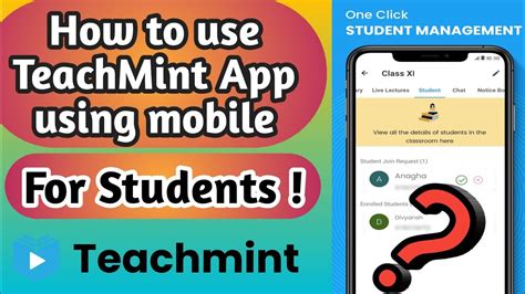 How To Join Teachmint Online Classes In Mobile Lets Be In Teachmint