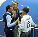 Gareth Southgate embraces family after England's World Cup defeat ...