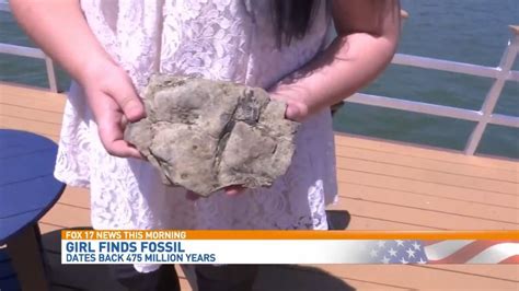 Young Tennessee Girl Finds 475 Million Year Old Fossil Wztv
