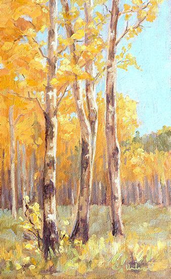 Painting Trees Autumn Painting Underwood Cynthia Landscape