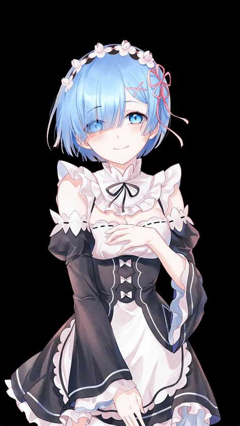 Ram Rem Anime Girl Maid Rezero 4k 4 2743 Wallpaper