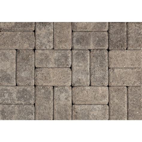 Shaw Brick 8 Inch X 4 Inch Naturalcharcoal Tumbled Oldstone Pavers