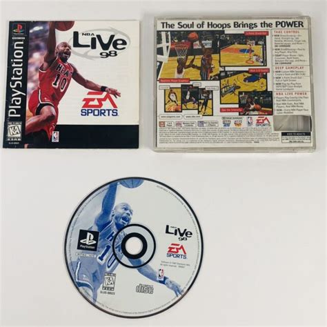 Nba Live 98 Sony Playstation 1 1997 For Sale Online Ebay