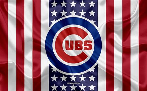 4k Free Download Chicago Cubs American Baseball Club American