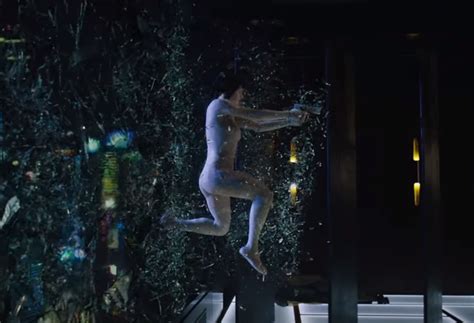 In the not so distant future. 'Ghost In The Shell' Trailer: 1st Look At Scarlett ...