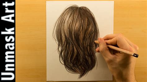 It also works well with black eyes. How to Color Brown Hair | Colored Pencil Drawing Time ...